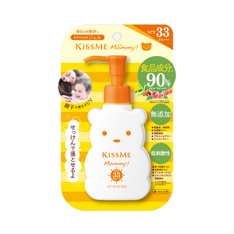 KISS ME Mommy Gentle Non-Additive Teddy Children's Physical Sunscreen Cream 100g