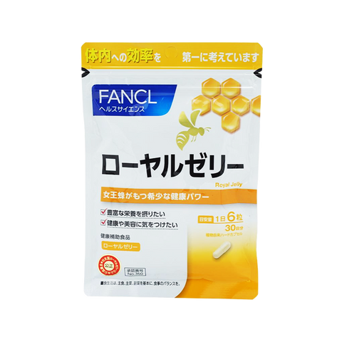 FANCL Beauty and Nourishing Royal Jelly Capsules, 180 capsules per bag, a 30-day supply.