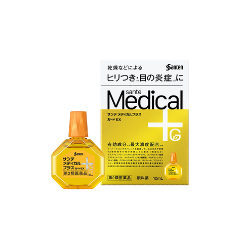 Santen Medical Plus Guard EX Nursing Type Corneal Repair Eye Drops Boxed 12ml