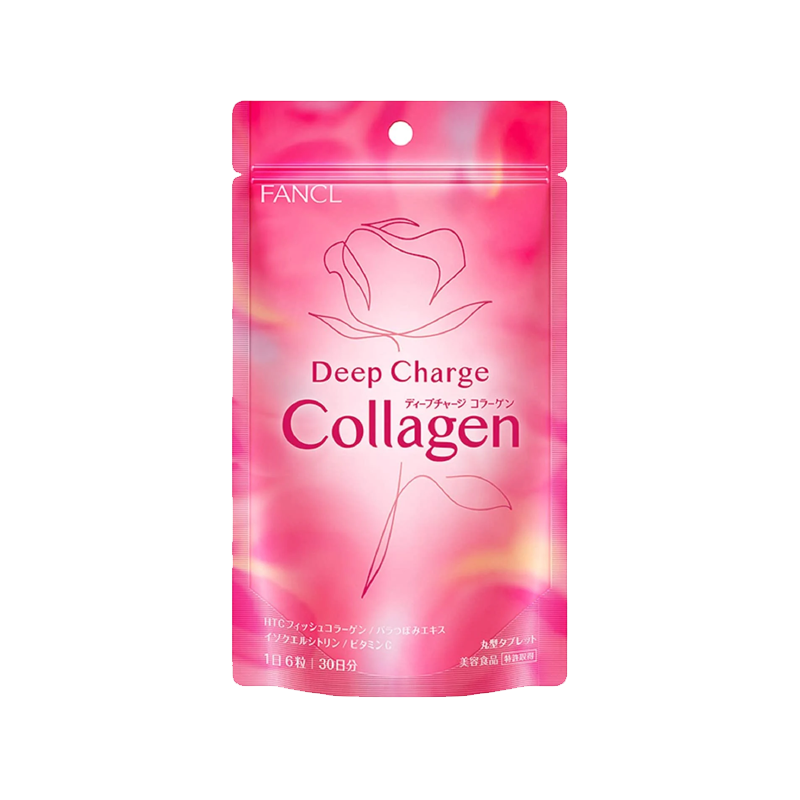 FANCL upgraded version HTC Collagen Supplement Pill Deep Charge Collagen 180 pills 30-day supply