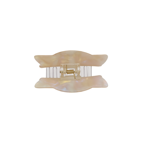 SHOBIDO Makeup Studio Mofusand Shell Gloss Shark Clip #Striped Cat 1pc Fashionable and versatile/does not damage hair