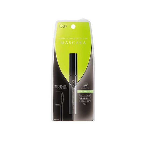 【COSME Award】D-UP Lightweight Waterproof Mascara Rich Black 1pc Lengthening/Curling/Natural Lightweight