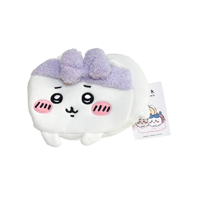 SHOBIDO Makeup Beauty Hall Chiikawa Hairband Style Plush Storage Bag 1pc