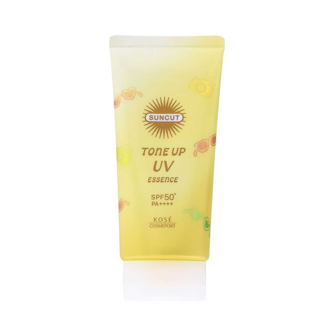 KOSE SUNCUT Moisture UV Protect Gel Lemon Yellow 80g