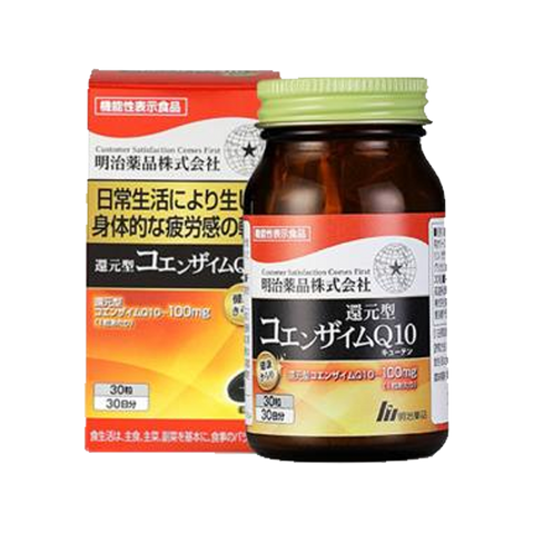 Meiji Coenzyme Q10 Soft Capsules 30 Capsules Strengthens the Heart Muscle/Coenzyme Protects the Heart