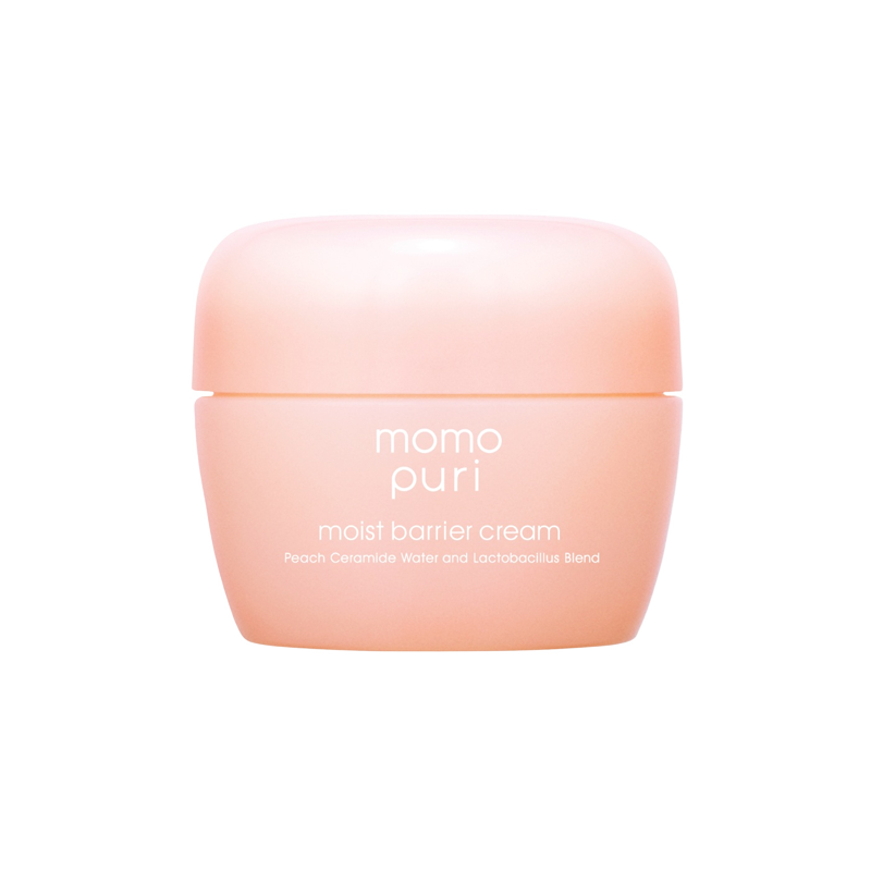 BCL momopuri Peach Essence Lactic Acid Probiotic Moisturizing Face Cream 80g