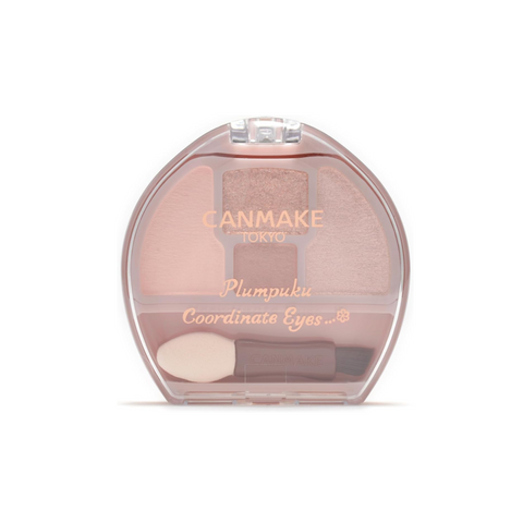 【New product in 2024】CANMAKE Four-color Eyeshadow/Gradation Plate #03 Milk Tea Plate 1.3g