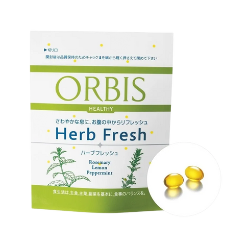 ORBIS Herb Fresh Breath Freshening Pills Bagged 30 Pills