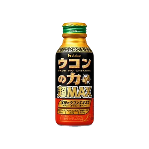 Turmeric Power MAX 120ml bottle for hangover relief and liver protection